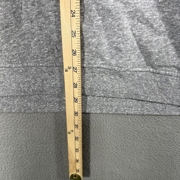 Triblend Sweats League 1/4 Zip Sweatshirt Mens XL Gray Cardinal Athleisure Sport - Picture 6 of 10